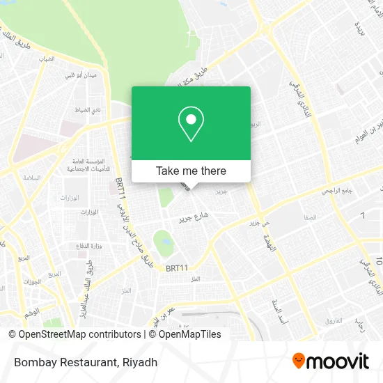 Bombay Restaurant map