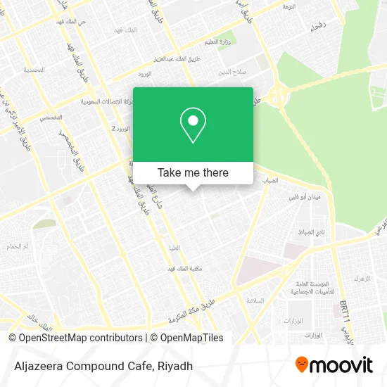 Aljazeera Compound Cafe map