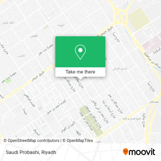 Saudi Probashi map