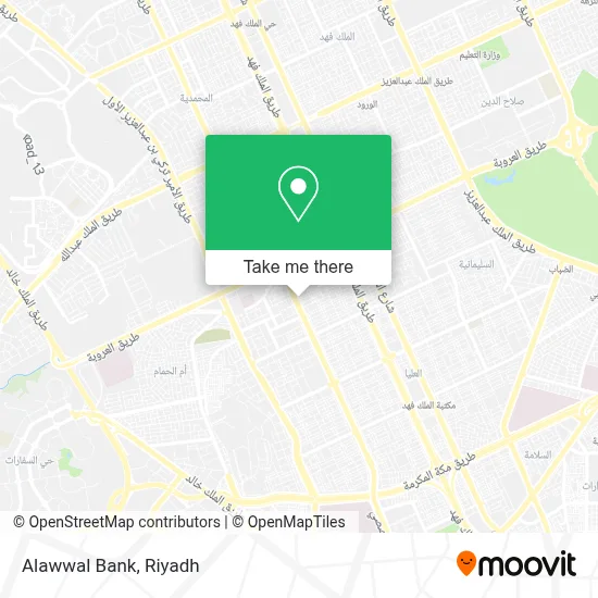 Alawwal Bank map