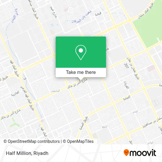 Half Million map