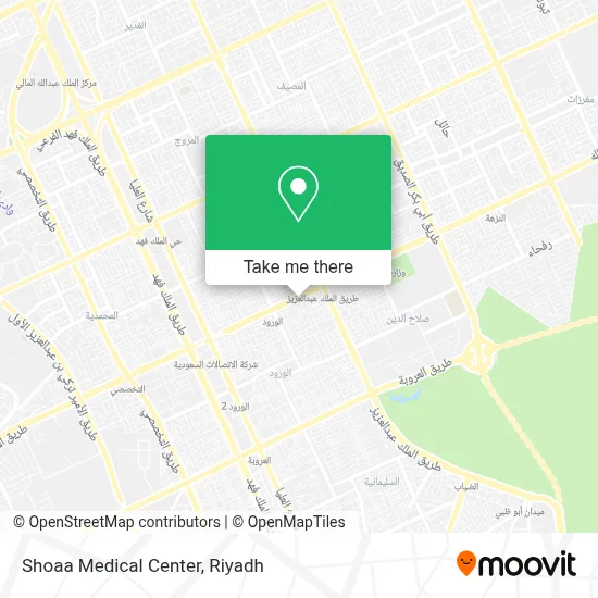 Shoaa Medical Center map