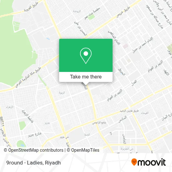 9round - Ladies map