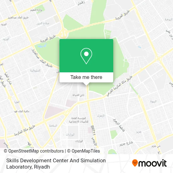 Skills Development Center And Simulation Laboratory map