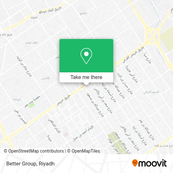 Better Group map