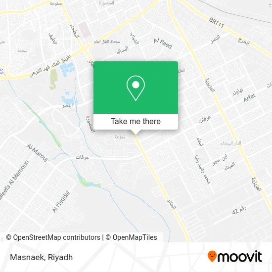 Masnaek map