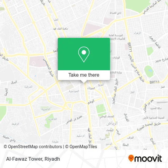 Al-Fawaz Tower map