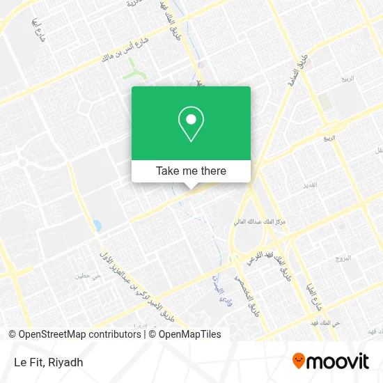 Le Fit map