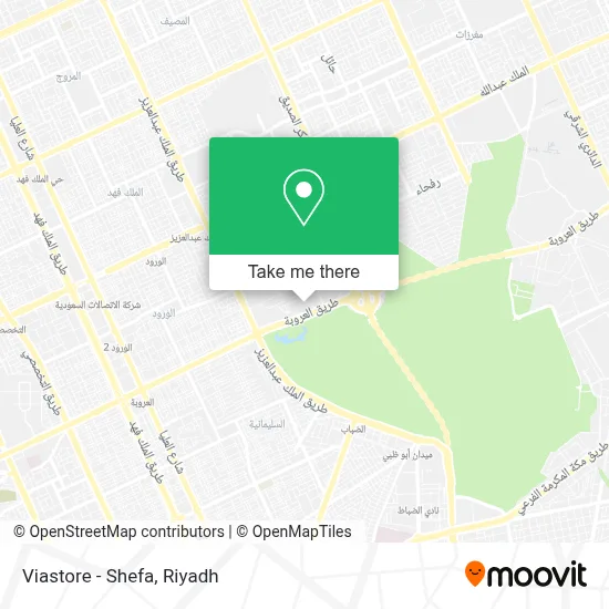 Viastore - Shefa map