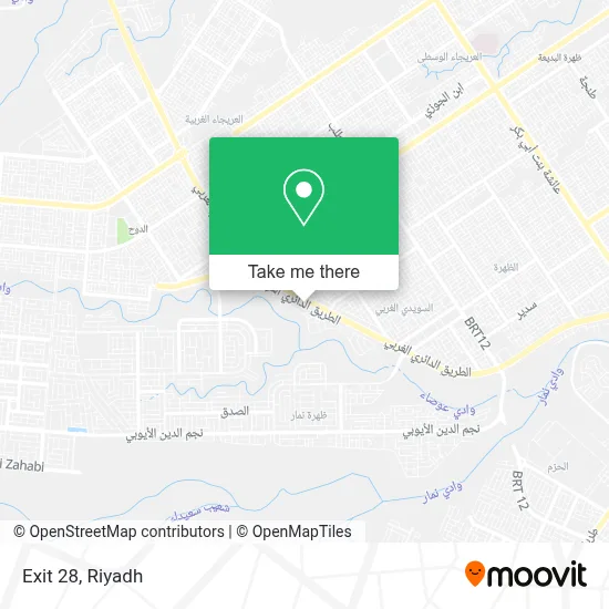 Exit 28 map