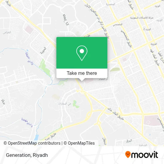 Generation map