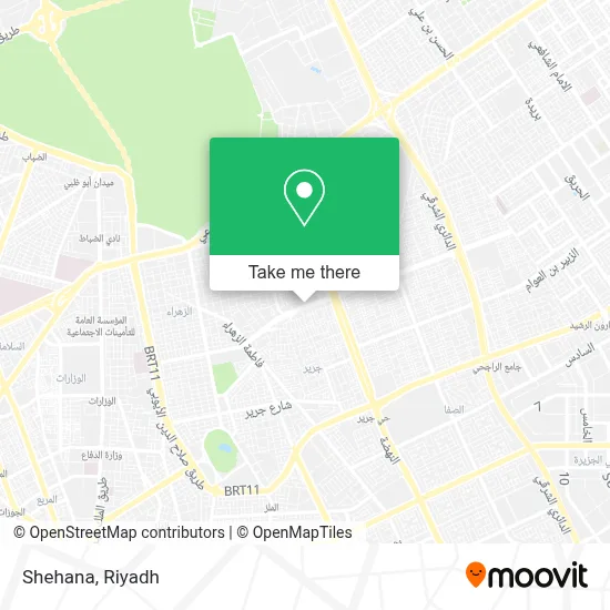 Shehana map