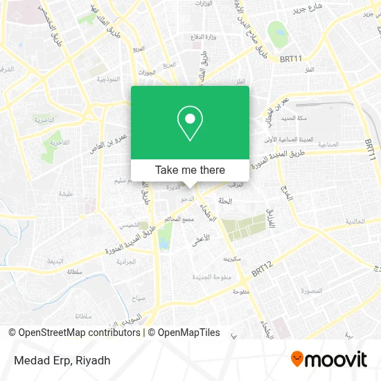 Medad Erp map