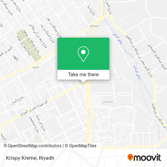 Krispy Kreme map