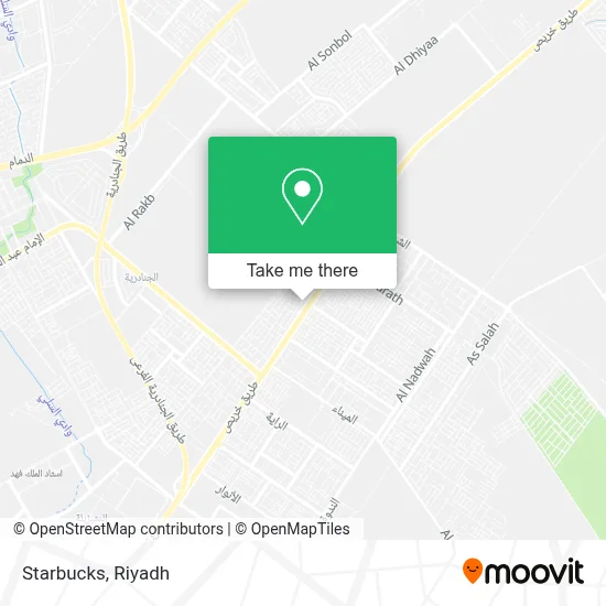 Starbucks map