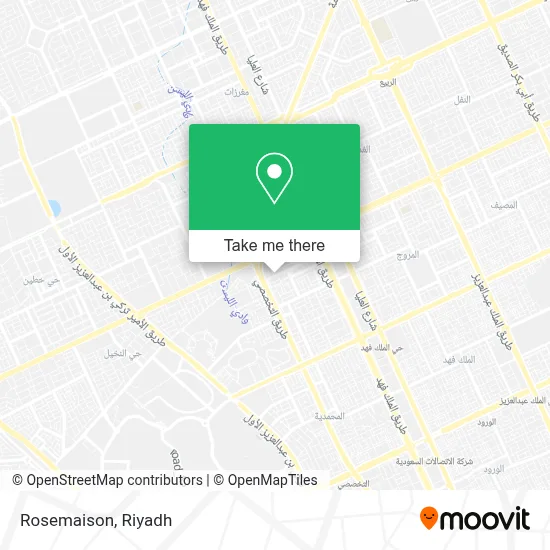 Rosemaison map