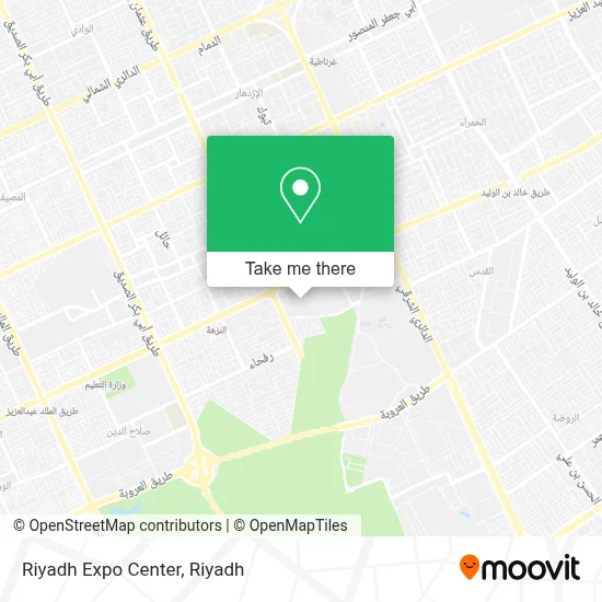 Riyadh Expo Center map