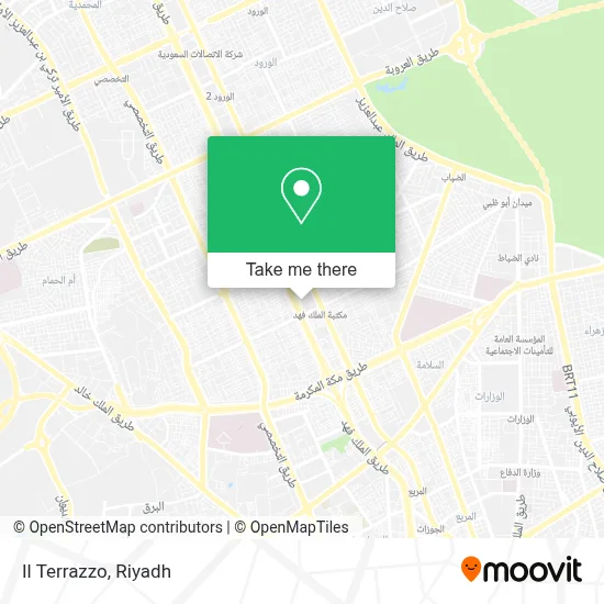 Il Terrazzo map