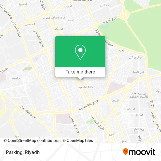 Parking map
