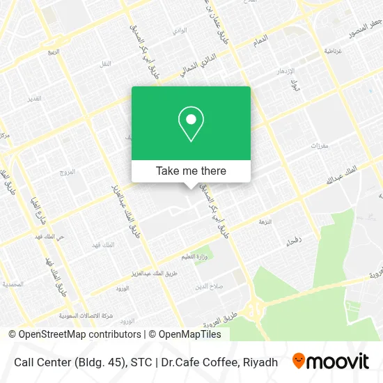Call Center (Bldg. 45), STC | Dr.Cafe Coffee map