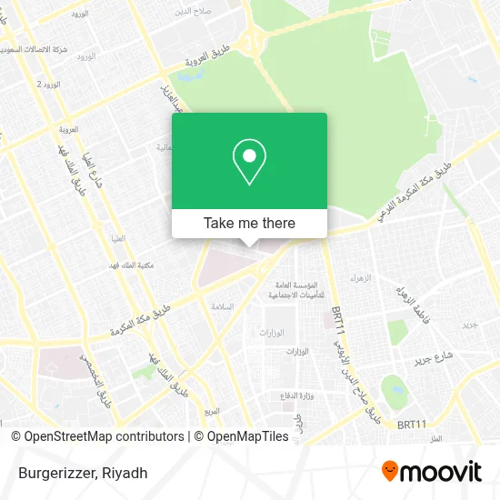 Burgerizzer map