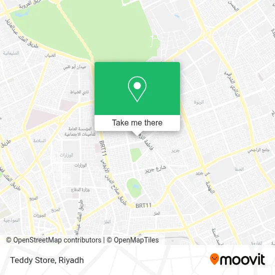 Teddy Store map