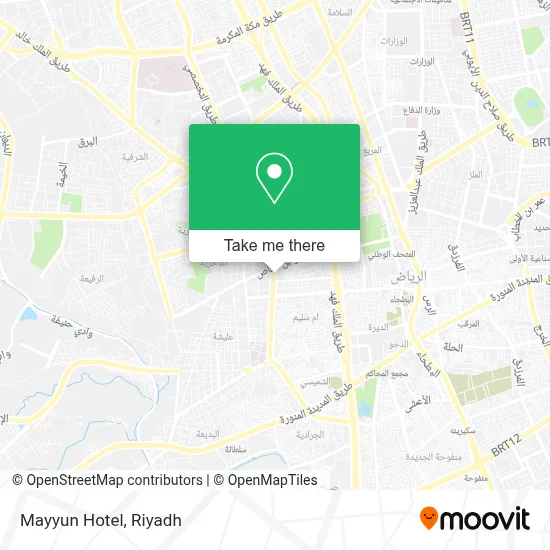 Mayyun Hotel map