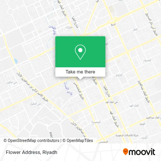 Flower Address map
