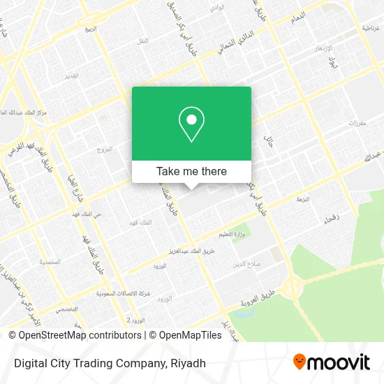 Digital City Trading Company map