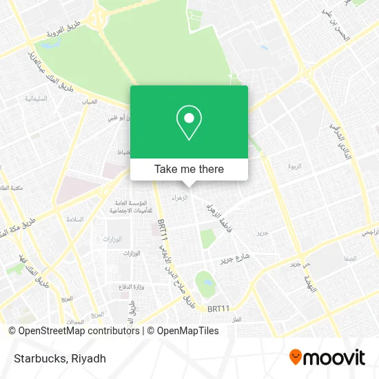 Starbucks map