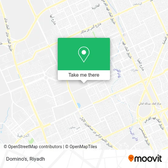 Domino's map