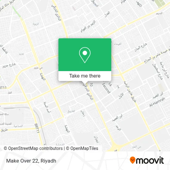 Make Over 22 map