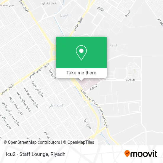 Icu2 - Staff Lounge map