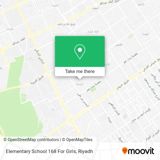 Elementary School 168 For Girls map