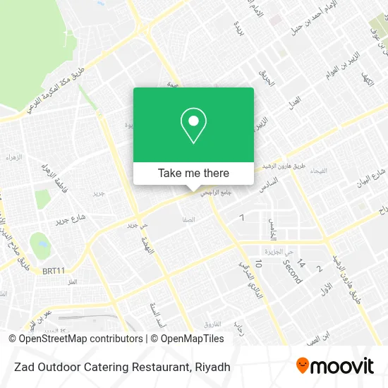 Zad Outdoor Catering Restaurant map