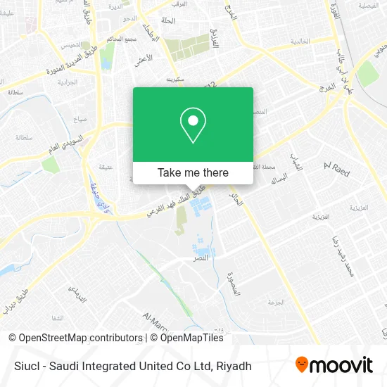 Siucl - Saudi Integrated United Co Ltd map