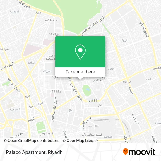 Palace Apartment map