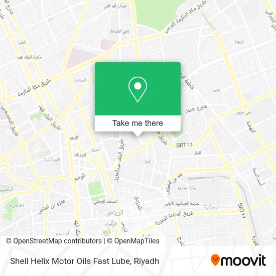 Shell Helix Motor Oils Fast Lube map