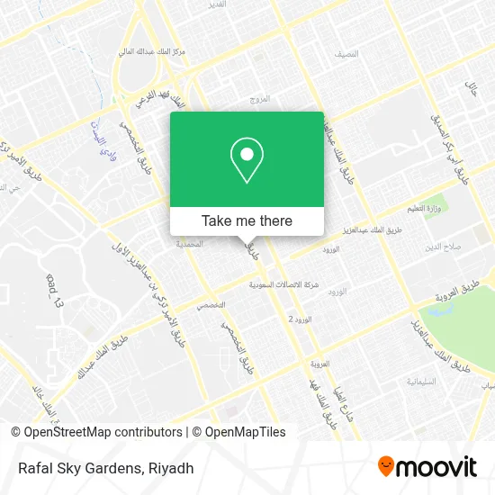 Rafal Sky Gardens map
