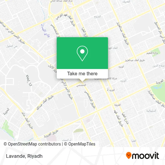 Lavande map