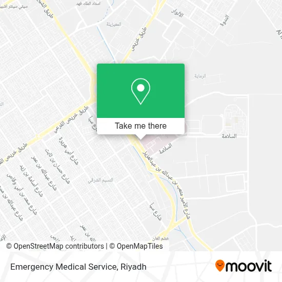 Emergency Medical Service map