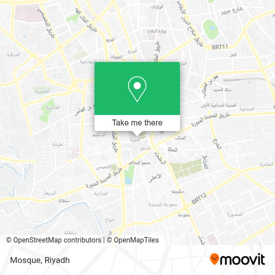 Mosque map