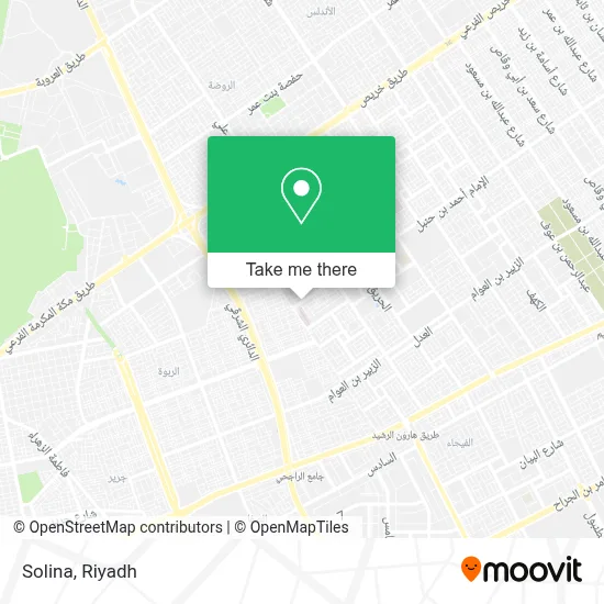 Solina map