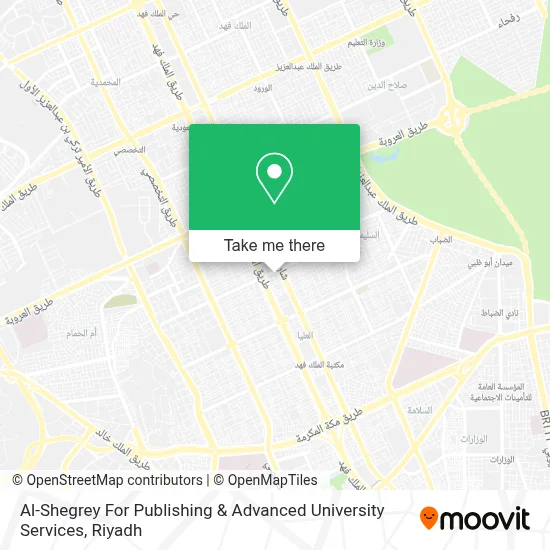 Al-Shegrey For Publishing & Advanced University Services map