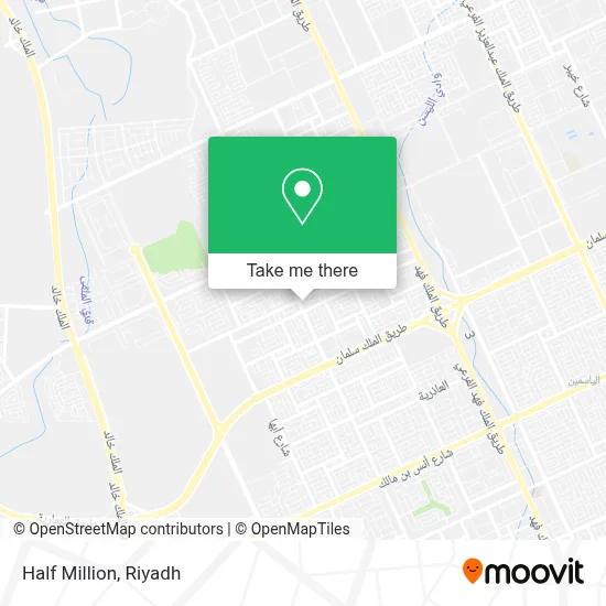 Half Million map