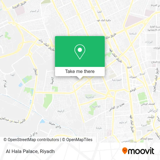 Al Hala Palace map
