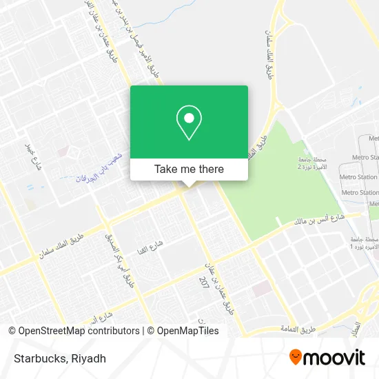 Starbucks map