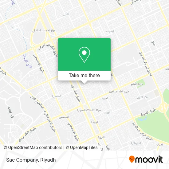 Sac Company map