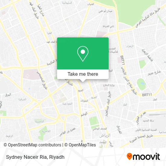Sydney Naceir Ria map