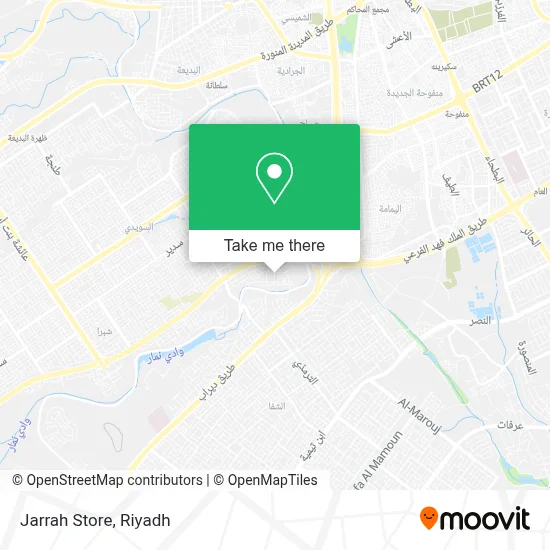 Jarrah Store map